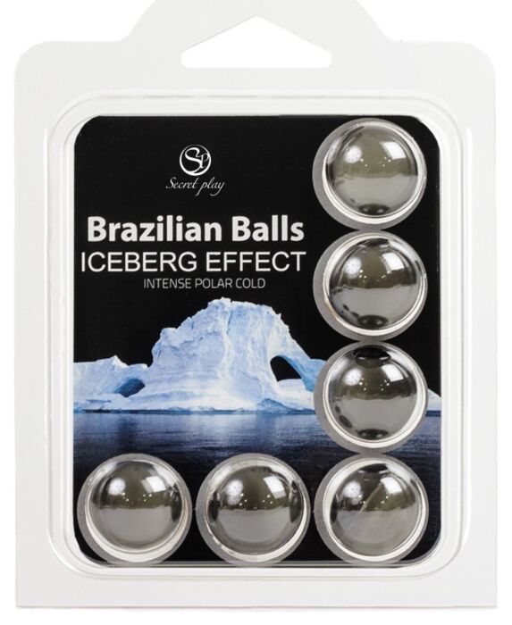 Boules Brazilian Balls Secretplay effet iceberg (Lot de 6)
