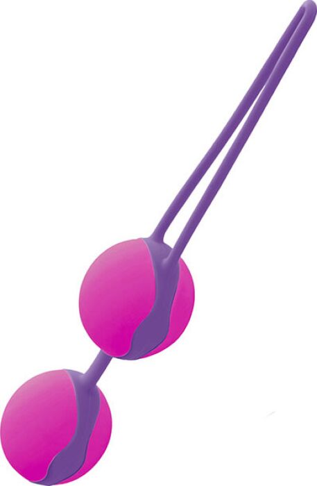 Boules de Geisha Liebe Purple/Fuchsia en silicone Boules de Geisha Liebe Purple/Fuchsia en silicone