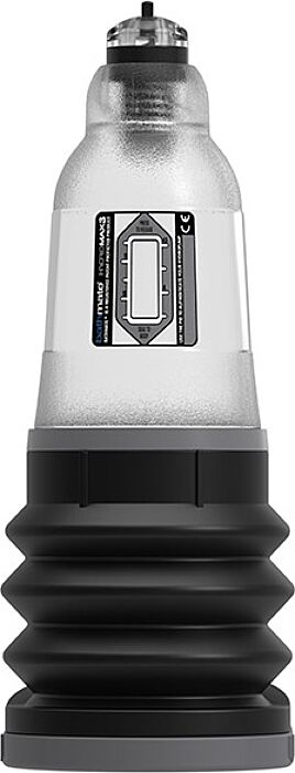 Bombe alargadora Bathmate Hydromax 3 - Utilisation universelle