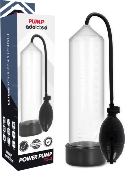Pompe d'érection PUMP ADDICTED RX3 Pompe d'érection PUMP ADDICTED RX3