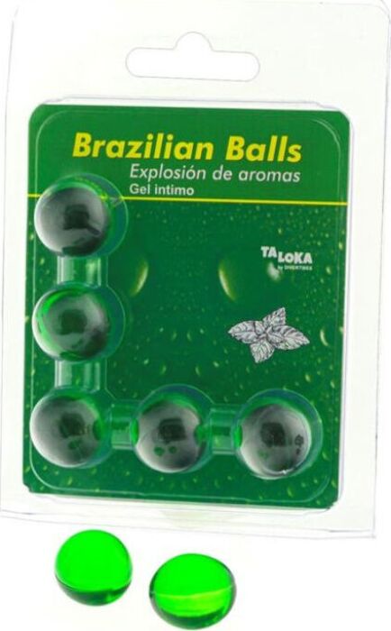 Brazilian Balls Taloka Menta - Placer Refrescante