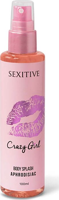 Brume aphrodisiaque SEXITIVE Crazy Girl 100 ml Brume aphrodisiaque SEXITIVE Crazy Girl 100 ml