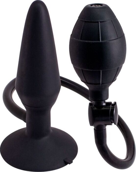 Butt plug hinchable m - negro Butt plug hinchable m - negro
