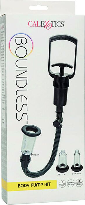 Bomba alargadora CalExotics Boundless Kit pour succion personnalisée