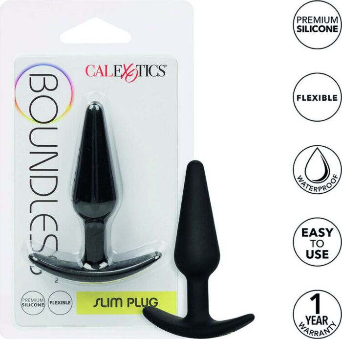 Plug anal CALEXOTICS Boundless Slim au design sleek Plug anal CALEXOTICS Boundless Slim au design sleek
