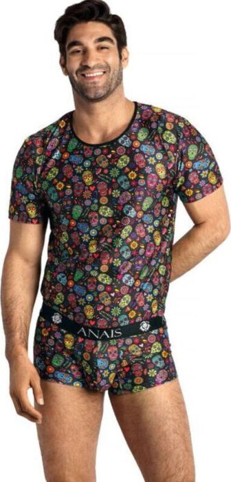 Camiseta ANAIS MEN M Estampado Floral Sexy Camiseta ANAIS MEN M Estampado Floral Sexy