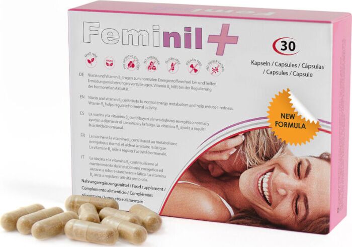 Cápsulas Femeninas 500COSMETICS Feminil+ pour la libido Cápsulas Femeninas 500COSMETICS Feminil+ pour la libido