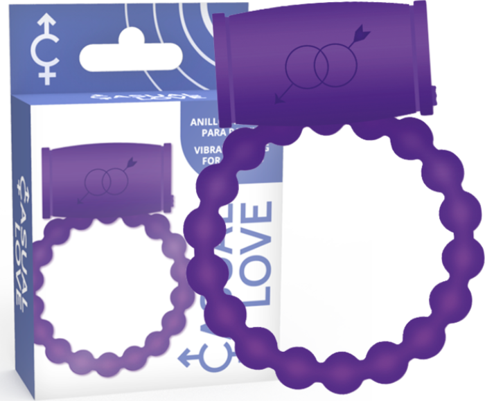 CASUAL LOVE - 25 ANILLO VIBRADOR PAREJAS VIOLETA CASUAL LOVE - 25 ANILLO VIBRADOR PAREJAS VIOLETA