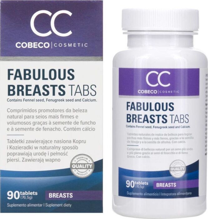 Complément Alimentaire COBECO CC Fabulous Breasts 90 Capsules Complément Alimentaire COBECO CC Fabulous Breasts 90 Capsules