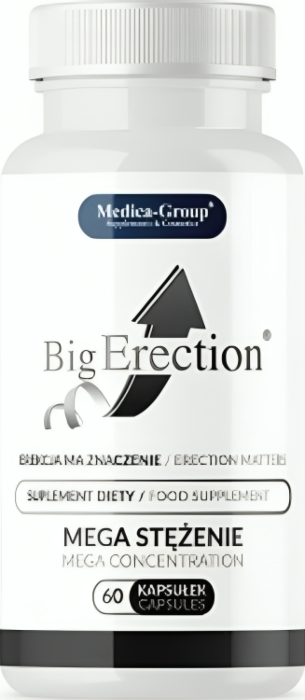 Complemento Alimenticio MEDICA GROUP Big Erection Vitalidad