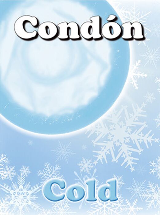 Préservatif unitaire Dildos Assorted effet froid