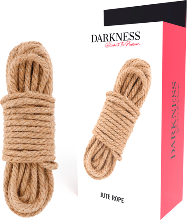 Corde de bondage Darkness - Corde japonaise en jute de 10 m