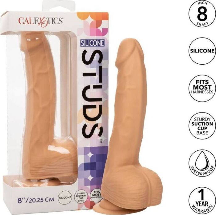 Dildo Calexotics Silicone Studs 20.32 cm Realista Dildo Calexotics Silicone Studs 20.32 cm Realista