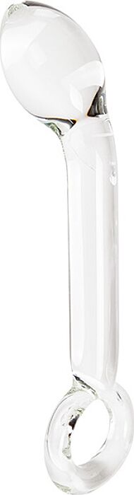 Dildo en verre S Pleasures LIBRA pour point G et prostate Dildo en verre S Pleasures LIBRA pour point G et prostate