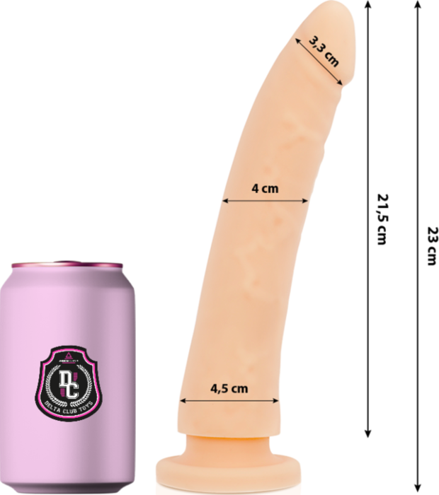 Dildo Delta Natural 23 cm