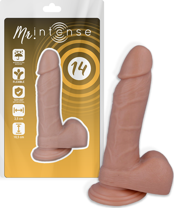 Dildo MR. INTENSE 14 - Pénis réaliste de 18.5 cm