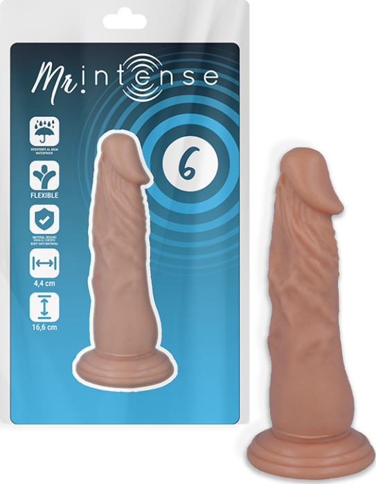 Dildo MR. INTENSE 6 - 16.6 cm de plaisir réaliste