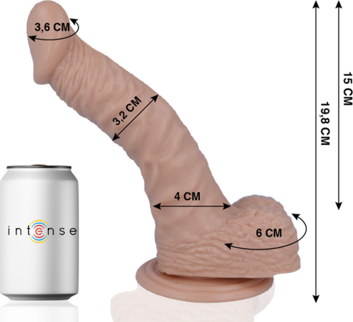 Dildo MR INTENSE 18 - 19.8 cm de plaisir réaliste