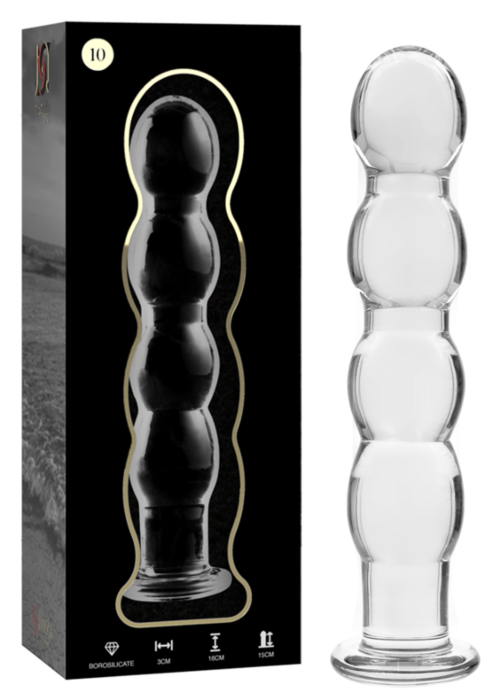 Dildo NEBULA SERIES BY IBIZA Modèle 10 en cristal borosilicate