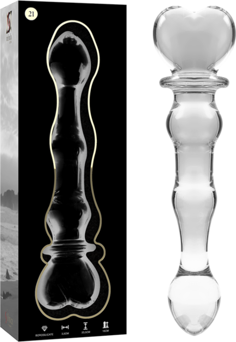 NEBULA SERIES BY IBIZA MODELO 21 DILDO CRISTAL 20.5 CM O 3.5 CM NEBULA SERIES BY IBIZA MODELO 21 DILDO CRISTAL 20.5 CM O 3.5 CM