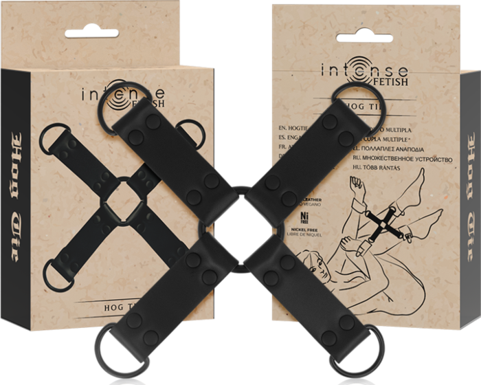 Enganche Múltiple INTENSE FETISH - Cuero Vegano