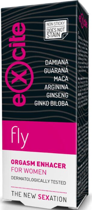Excite - Potenciador Orgasmo Mujer Fly 20ml Excite - Potenciador Orgasmo Mujer Fly 20ml