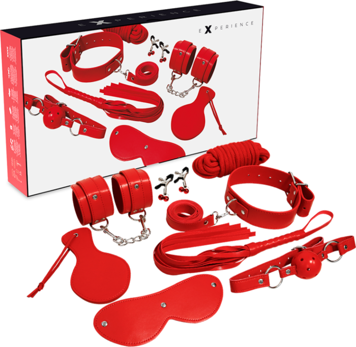 Experience bdsm fetish kit serie rojo