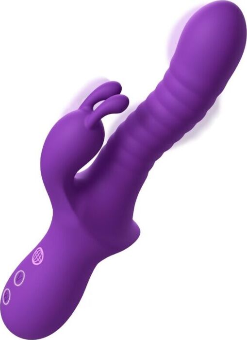 Vibromasseur rabbit FANTASY FOR HER Wave WaveMotion rechargeable violet