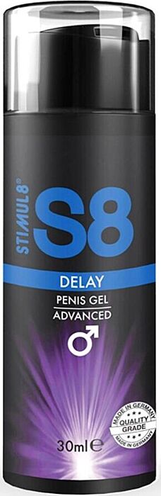 Gel retardant STIMUL8 S8 pour pénis 30 ml