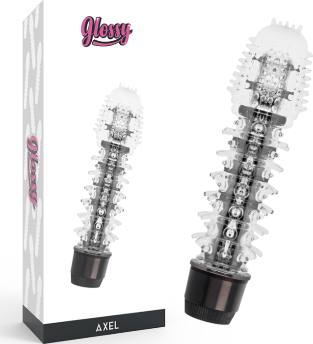 Glossy axel vibrador negro Glossy axel vibrador negro