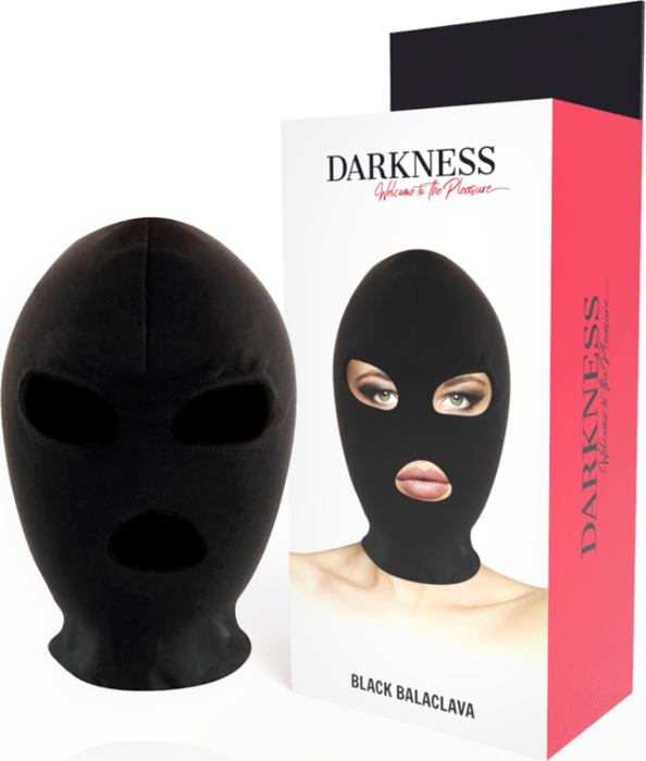 Gorro BDSM Darkness - Masque de soumission avec accès à la bouche
