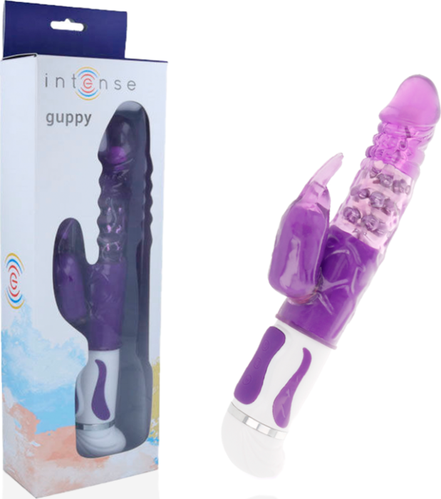 Guppy Vibrador Lila Intenso