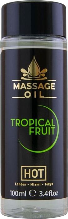 Huile de massage HOT Fruta Tropical 100 ml pour un voyage sensoriel