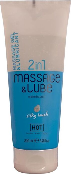 Gel 2 en 1 HOT - Massage et Lubrication Douce