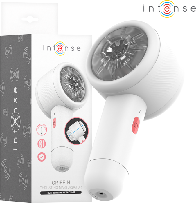 Masturbateur INTENSE FOR HIM Griffin avec fonction télescopique