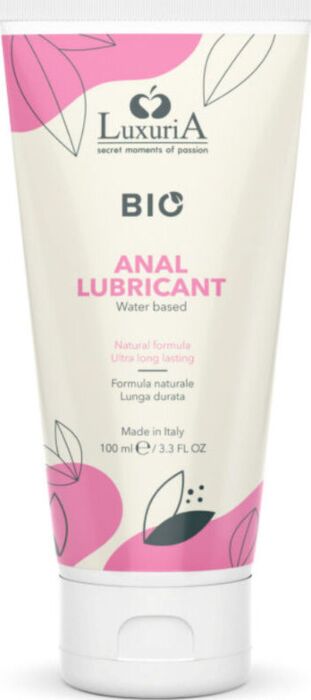 Intimateline - Lubricante Anal Luxuria BIO Base Agua 100ml Intimateline - Lubricante Anal Luxuria BIO Base Agua 100ml