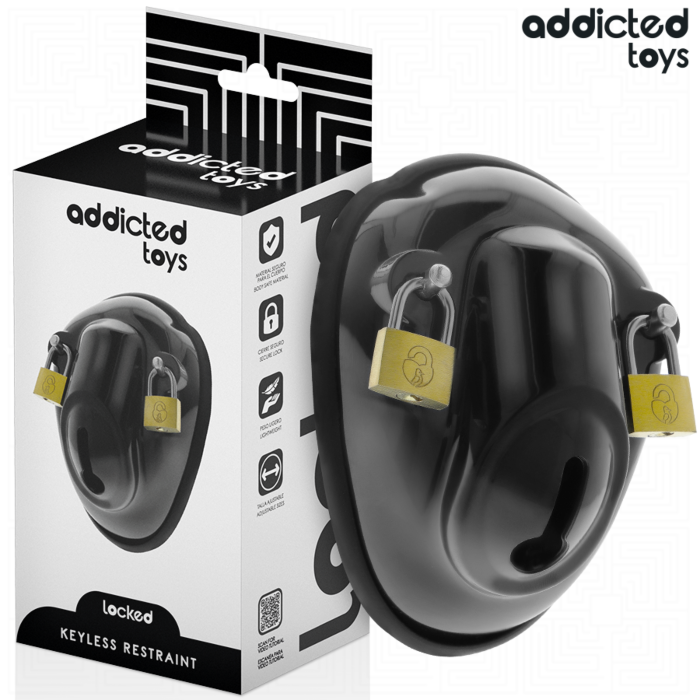Jaula para pene ADDICTED TOYS LOCKED - Control total Jaula para pene ADDICTED TOYS LOCKED - Control total