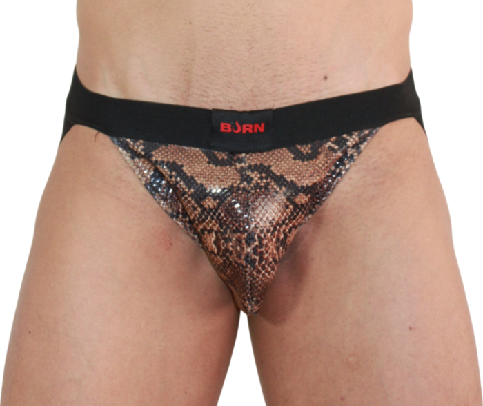 Jockstrap BURN 002 Negro XL Con Estilo Seductor