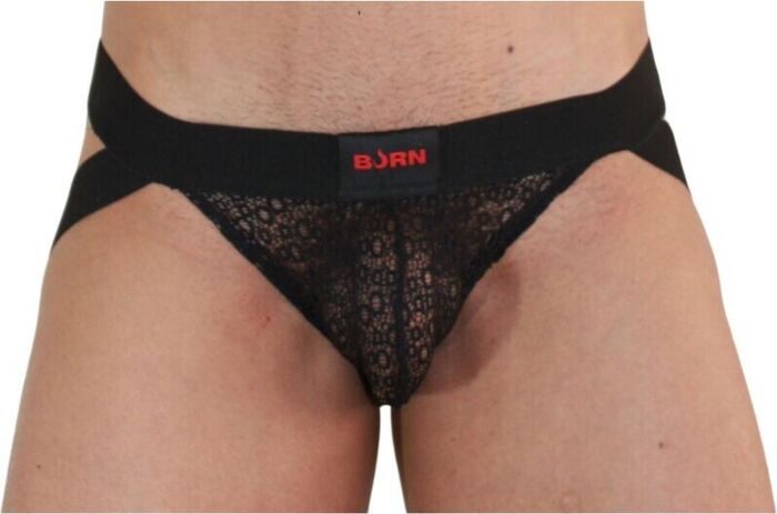 Jockstrap BURN 005 Negro Sensual y Audaz Jockstrap BURN 005 Negro Sensual y Audaz