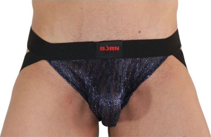 Jockstrap BURN 006 Azul/Negro - Estilo y Comodidad