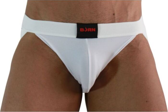 Jockstrap BURN 007 Blanco - Estilo y Comodidad