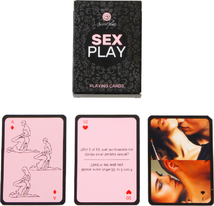 Jeu érotique SECRETPLAY – Sex Play 55 cartes (ES/EN) Jeu érotique SECRETPLAY – Sex Play 55 cartes (ES/EN)