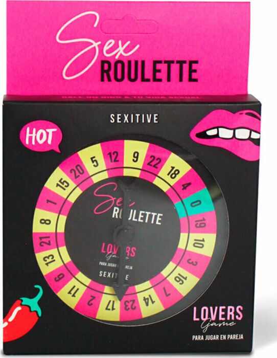 Jeu érotique SEXITIVE Sex Roulette Lovers Game pour couple