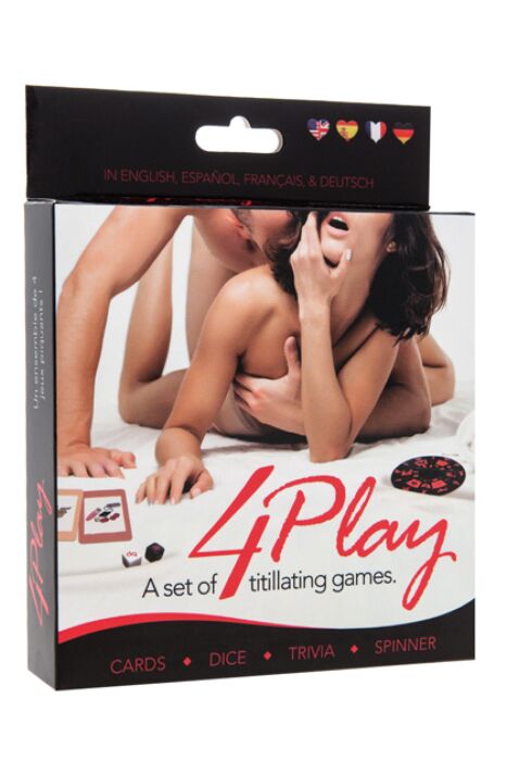 Jeux KHEPER GAMES 4PLAY - Set de plaisir pour couples