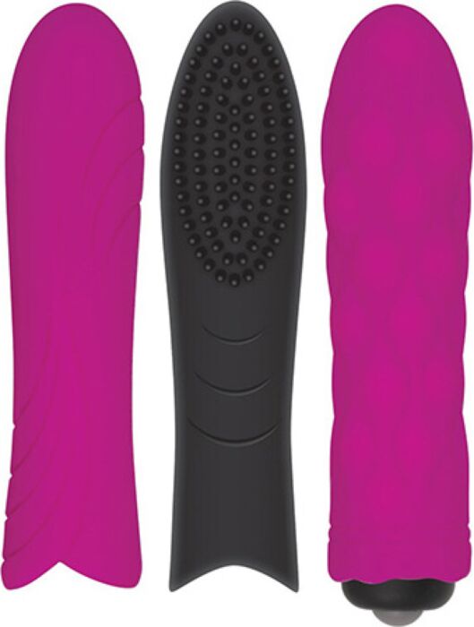 Kit vibro Evolved Pleasure Sleeve Trio — 3 gaines Kit vibro Evolved Pleasure Sleeve Trio — 3 gaines