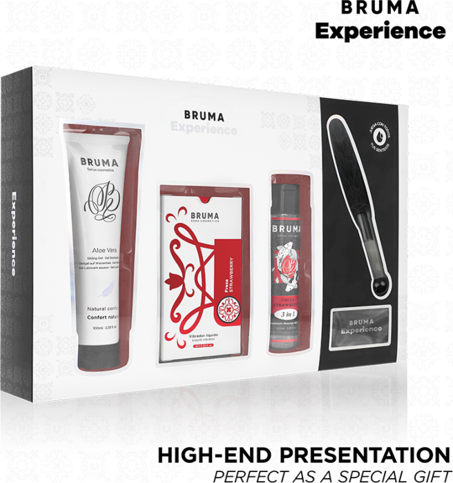 Kit de massage BRUMA XPERIENCE Tentation Fraise Kit de massage BRUMA XPERIENCE Tentation Fraise