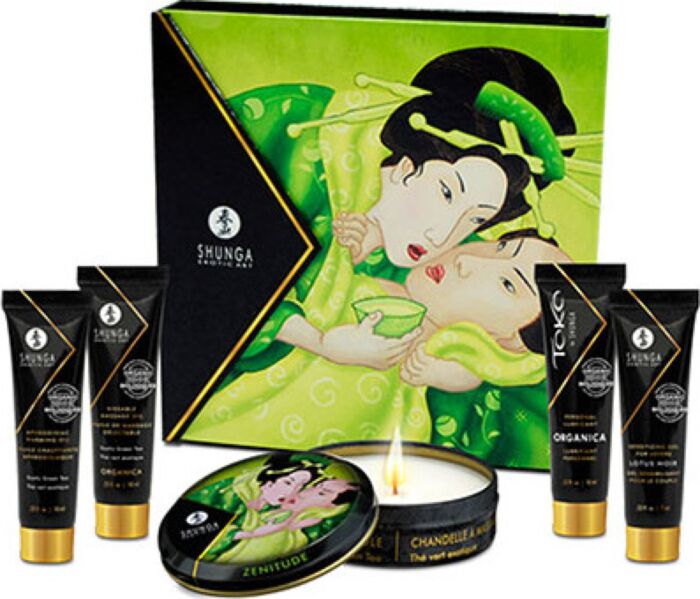 Kit érotique SHUNGA Secret Geisha Thé Vert