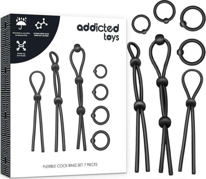 Kit Flexi-Rings - Juego 7 Anillas Seductoras