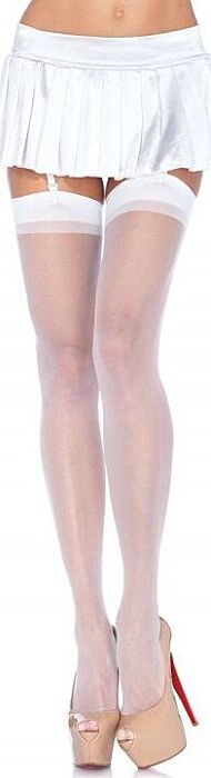 Leg avenue medias blancas