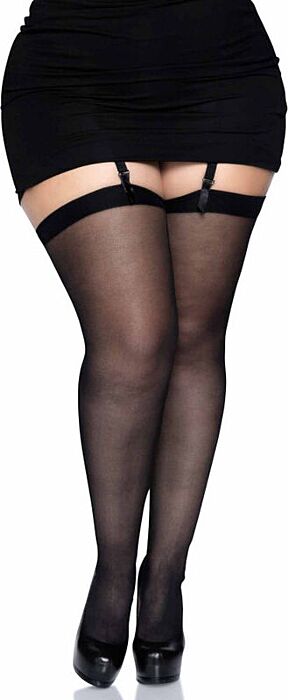 Leg avenue medias con costura trasera plus Leg avenue medias con costura trasera plus